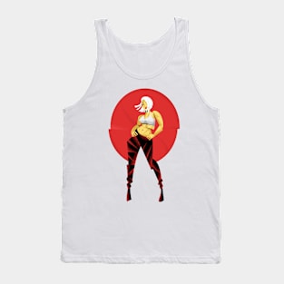 Red Poppy Tank Top